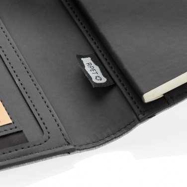 Logotrade promotional giveaways photo of: Air 5W wireless charging notebook with 5000mAh powerbank
