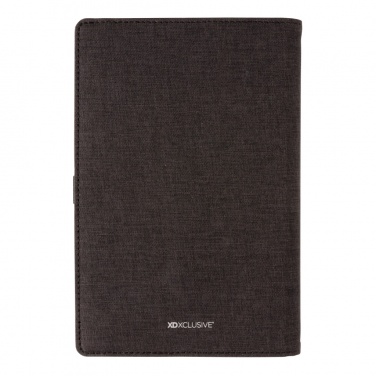 Logo trade promotional merchandise photo of: Air 5W wireless charging refillable journal cover A5