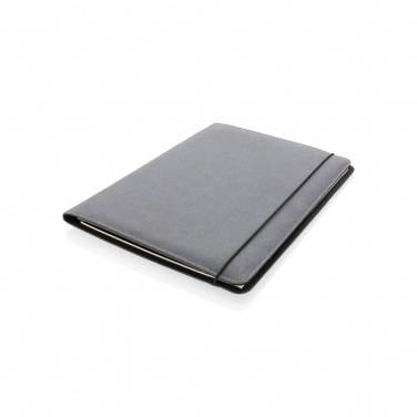 Logo trade promotional merchandise photo of: Recycled leather A4 portfolio