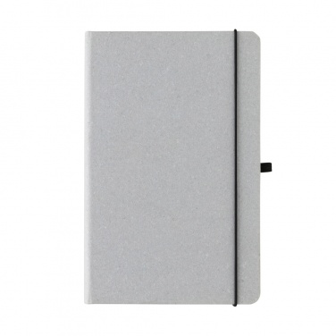 Logo trade promotional gift photo of: Recycled leather hardcover notebook A5