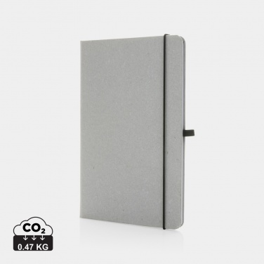 Logotrade business gift image of: Recycled leather hardcover notebook A5