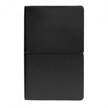 Logo trade promotional items image of: Modern deluxe softcover A5 notebook