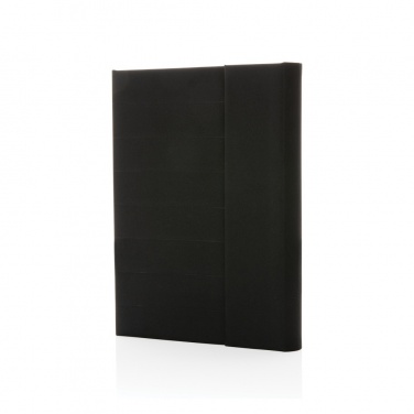 Logo trade promotional items image of: Impact Aware™ A5 notebook with magnetic closure
