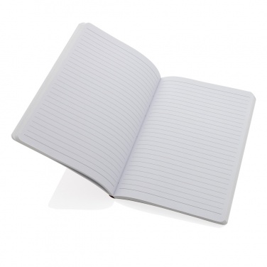 Logo trade promotional merchandise picture of: Salton A5 GRS certified recycled paper notebook