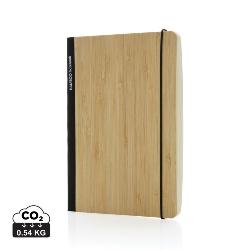 Logotrade promotional merchandise picture of: Scribe bamboo A5 Notebook