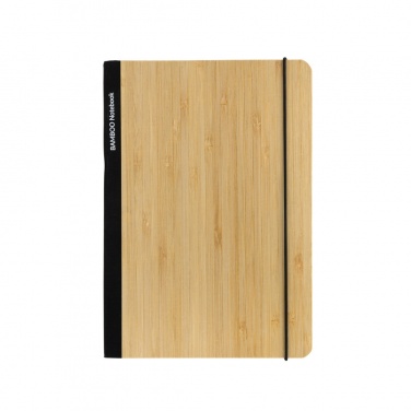 Logo trade corporate gift photo of: Scribe bamboo A5 Notebook