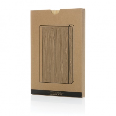Logotrade promotional gift image of: Scribe bamboo A5 Notebook