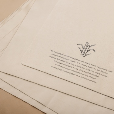 Logotrade corporate gift image of: Stylo Sugarcane paper A5 Notebook