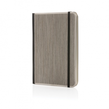 Logotrade business gift image of: Treeline A5 wooden cover deluxe notebook