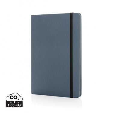 Logo trade promotional giveaways image of: Craftstone A5 recycled kraft and stonepaper notebook