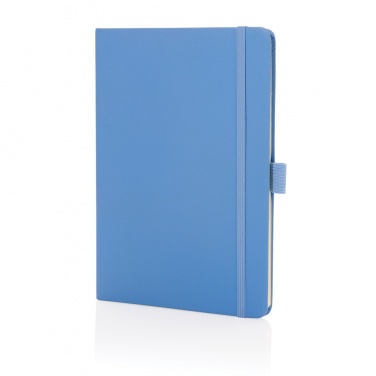 Logo trade promotional merchandise image of: Sam A5 RCS certified bonded leather classic notebook