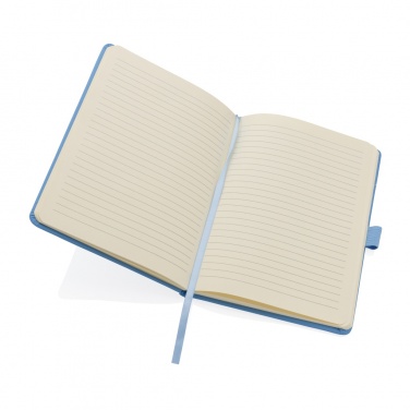 Logotrade advertising product image of: Sam A5 RCS certified bonded leather classic notebook