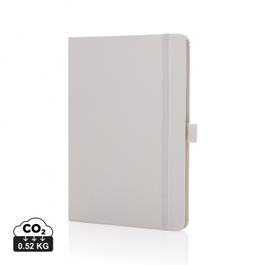 Logo trade promotional giveaways picture of: Sam A5 RCS certified bonded leather classic notebook