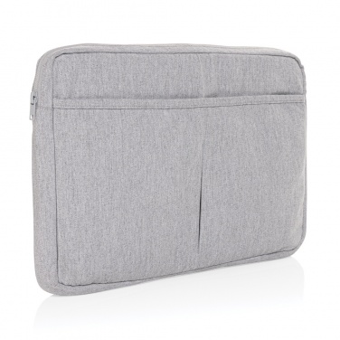 Logotrade promotional merchandise photo of: Laluka AWARE™ recycled cotton 15.6 inch laptop sleeve