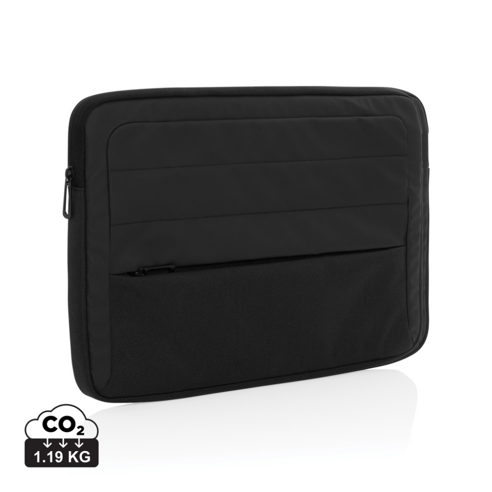 Logotrade promotional merchandise photo of: Armond AWARE™ RPET 15.6 inch laptop sleeve