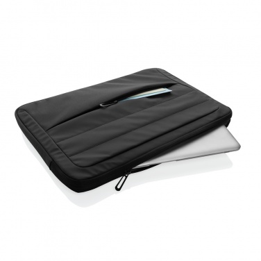 Logotrade promotional product picture of: Armond AWARE™ RPET 15.6 inch laptop sleeve