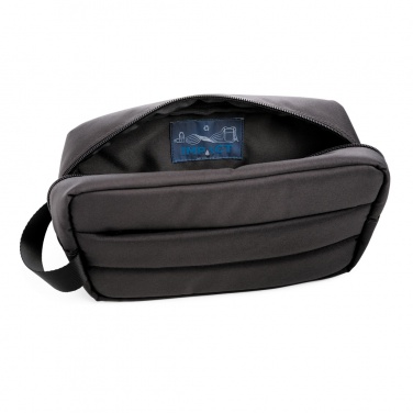 Logo trade business gift photo of: Impact AWARE™ RPET toiletry bag