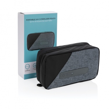 Logo trade corporate gift photo of: Portable UV-C steriliser pouch with integrated battery