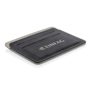 Logo trade promotional giveaway photo of: Quebec RFID safe cardholder