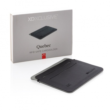 Logo trade advertising products picture of: Quebec RFID safe cardholder