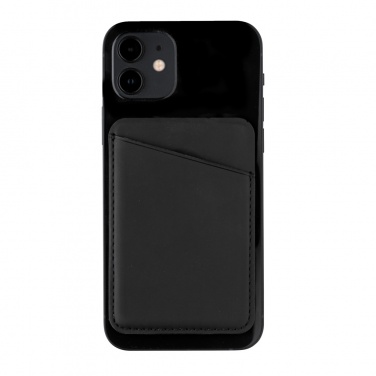 Logo trade advertising products image of: Magnetic phone card holder