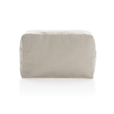 Logotrade promotional item image of: Impact Aware™ 285 gsm rcanvas toiletry bag undyed