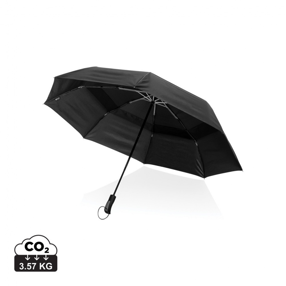 Logo trade promotional gifts picture of: Swiss Peak Aware™ Tornado 27” pocket storm umbrella