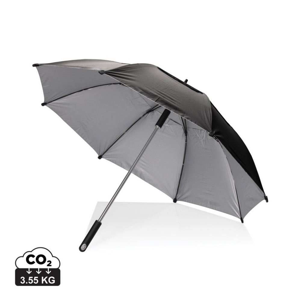 Logotrade advertising products photo of: AWARE™ 27' Hurricane storm umbrella