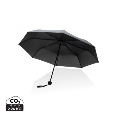 Logo trade promotional gifts picture of: 20.5" Impact AWARE™ RPET 190T mini umbrella