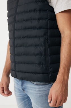 Logo trade promotional gift photo of: Iqoniq Meru men recycled polyester bodywarmer