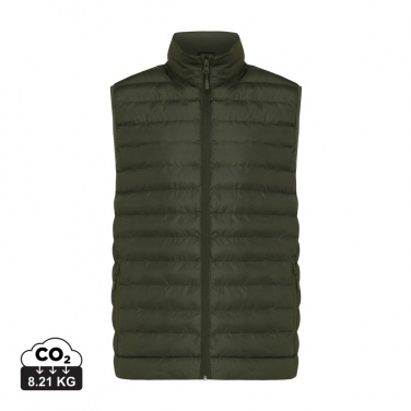 Logo trade corporate gift photo of: Iqoniq Meru men recycled polyester bodywarmer