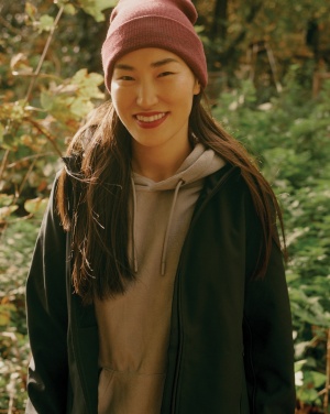 Logotrade promotional product picture of: Iqoniq Makalu women recycled polyester soft shell jacket