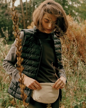 Logo trade corporate gifts picture of: Iqoniq Meru women recycled polyester bodywarmer