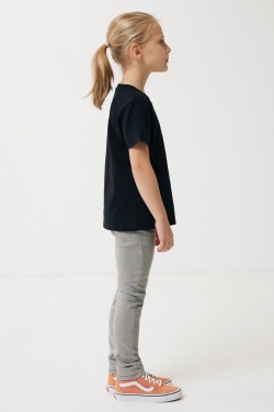 Logo trade promotional giveaway photo of: Iqoniq Koli kids lightweight recycled cotton t-shirt