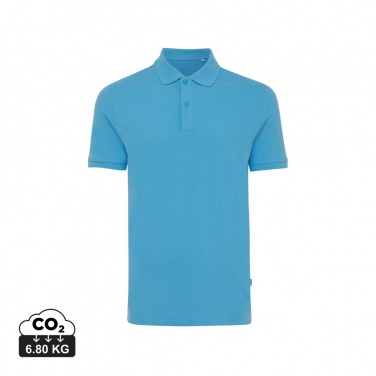Logo trade corporate gift photo of: Iqoniq Yosemite recycled cotton pique polo