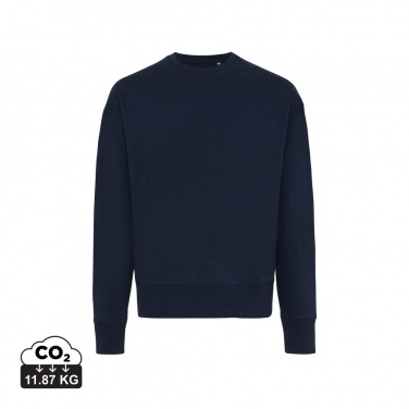 Logotrade promotional item image of: Iqoniq Kruger relaxed recycled cotton crew neck