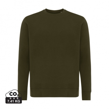 Logo trade corporate gifts picture of: Iqoniq Etosha lightweight recycled cotton crew neck