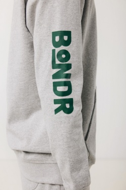 Logotrade corporate gift image of: Iqoniq Torres recycled cotton hoodie undyed