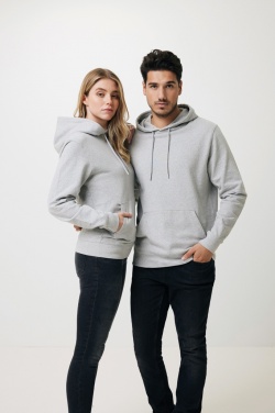 Logo trade promotional giveaways picture of: Iqoniq Torres recycled cotton hoodie undyed