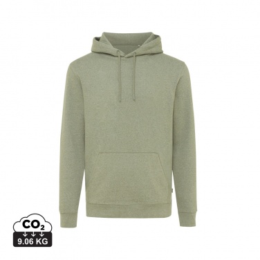 Logo trade promotional giveaways image of: Iqoniq Torres recycled cotton hoodie undyed