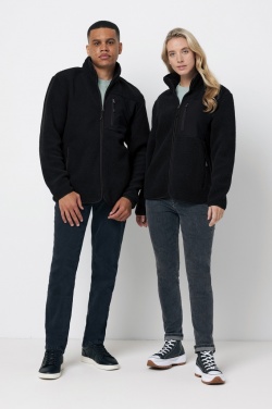 Logo trade promotional item photo of: Iqoniq Diran recycled polyester pile fleece jacket