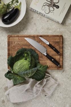 Logo trade promotional product photo of: VINGA Tara RCS recycled steel chef's set