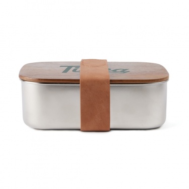 Logotrade promotional items photo of: VINGA Ciro RCS recycled steel lunch box