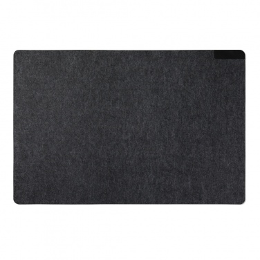 Logo trade promotional gifts image of: VINGA Albon GRS recycled felt desk pad