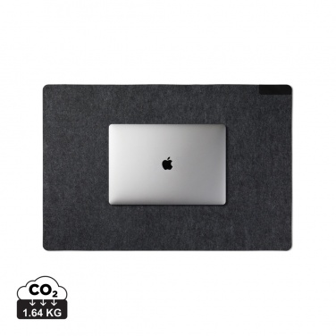 Logotrade promotional giveaway image of: VINGA Albon GRS recycled felt desk pad