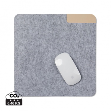 Logotrade promotional item image of: VINGA Albon GRS recycled felt mouse pad
