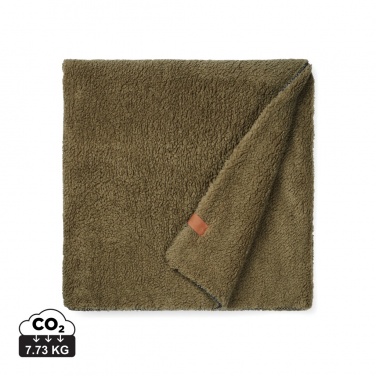 Logotrade business gift image of: VINGA Maine GRS recycled double pile blanket