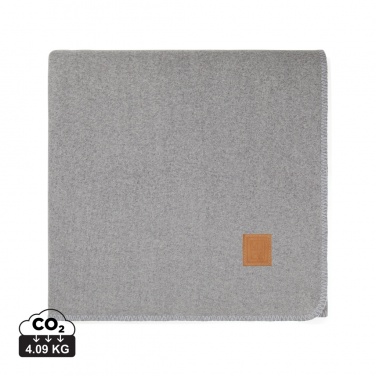 Logo trade promotional product photo of: VINGA Moulton GRS RPET blanket