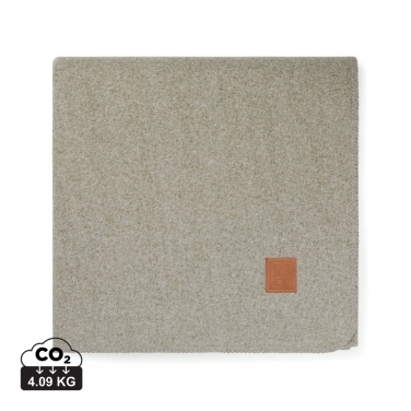 Logo trade business gifts image of: VINGA Moulton GRS RPET blanket