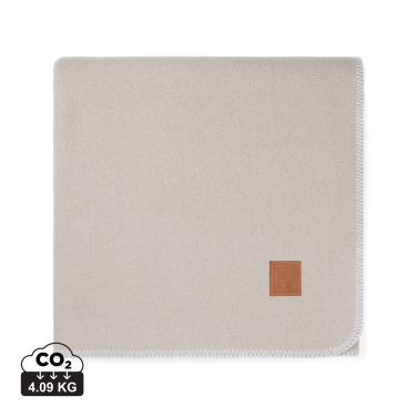 Logotrade corporate gift image of: VINGA Moulton GRS RPET blanket